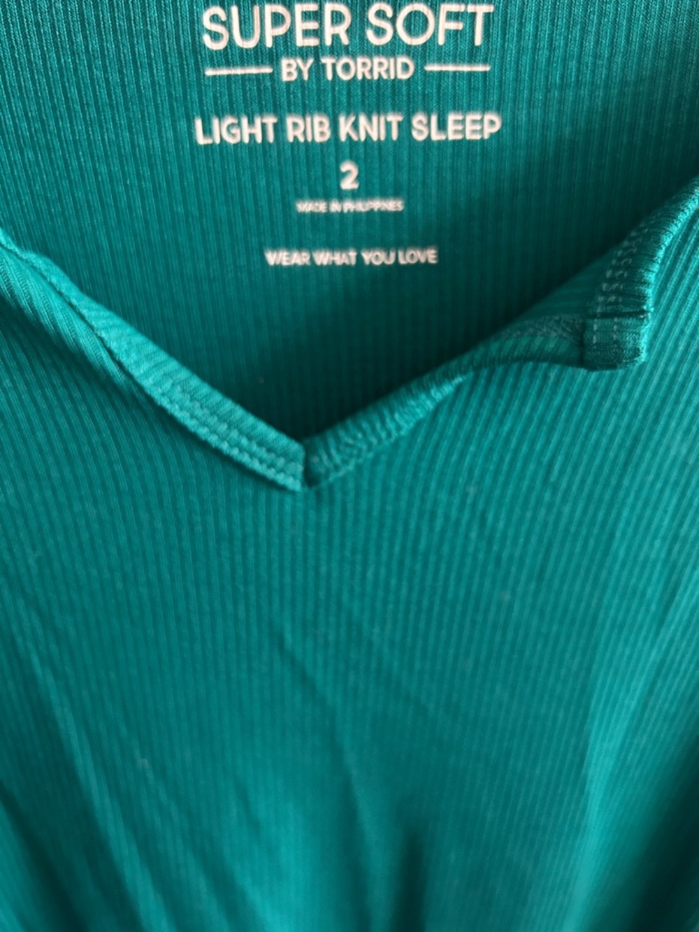 Super Soft Teal Tank Top – Women’s Sleeveless V-Neck - size 2xl - Picture 2 of 3